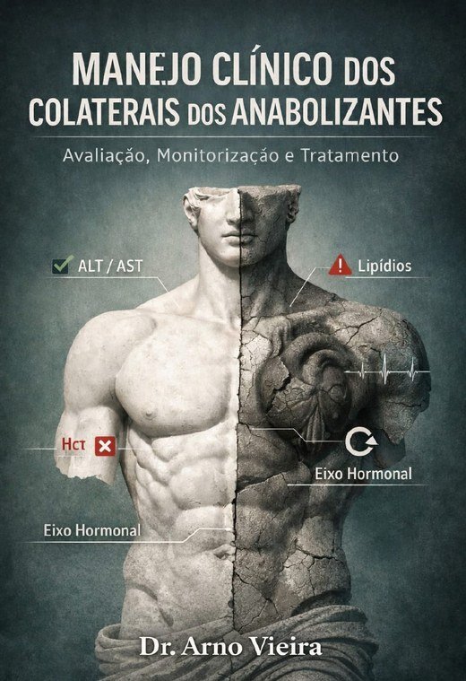 Capa do livro Manejo Clínico dos Colaterais dos Anabolizantes